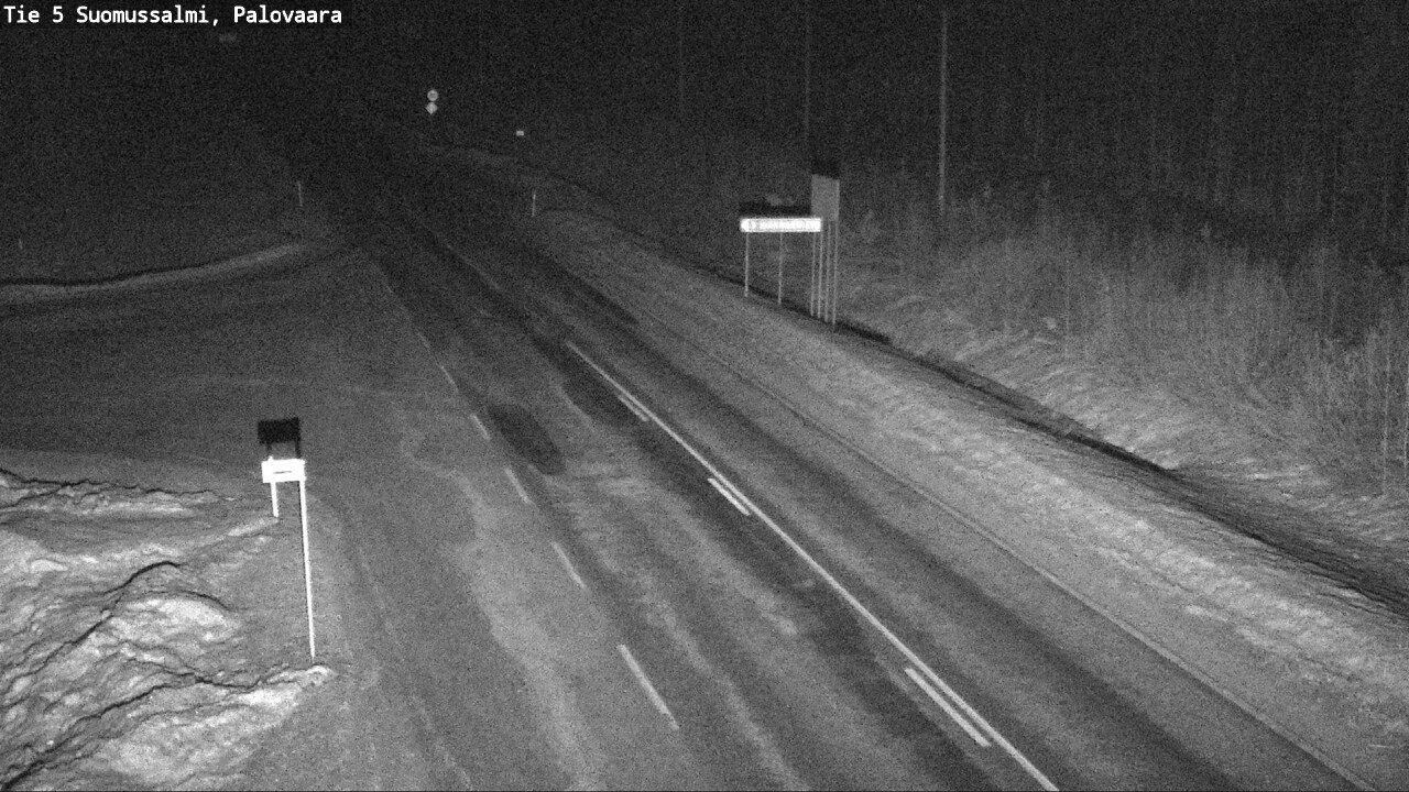 Kelikamerat Kuva Tie 5 Suomussalmi, Palovaara, Suomussalmi, Kainuu