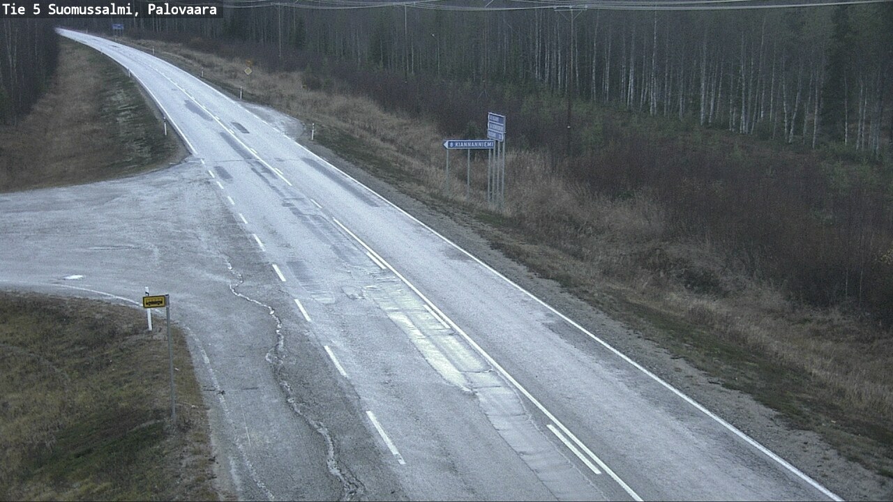 Kelikamerat Kuva Tie 5 Suomussalmi, Palovaara, Suomussalmi, Kainuu