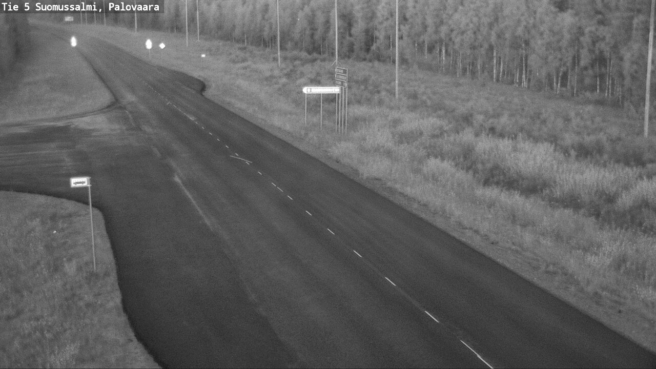 Kelikamerat Kuva Tie 5 Suomussalmi, Palovaara, Suomussalmi, Kainuu