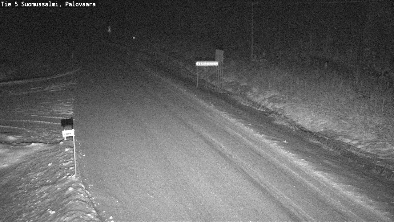 Kelikamerat Kuva Tie 5 Suomussalmi, Palovaara, Suomussalmi, Kainuu