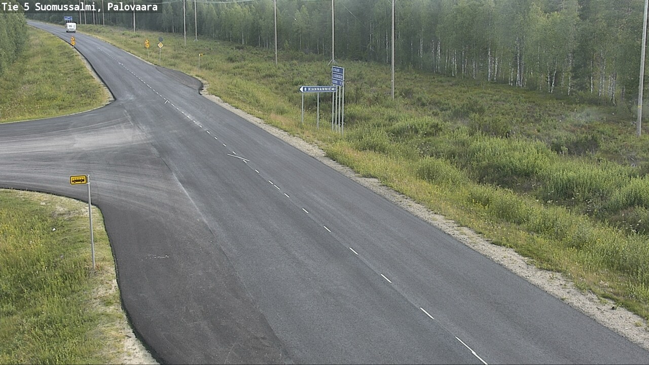 Kelikamerat Kuva Tie 5 Suomussalmi, Palovaara, Suomussalmi, Kainuu