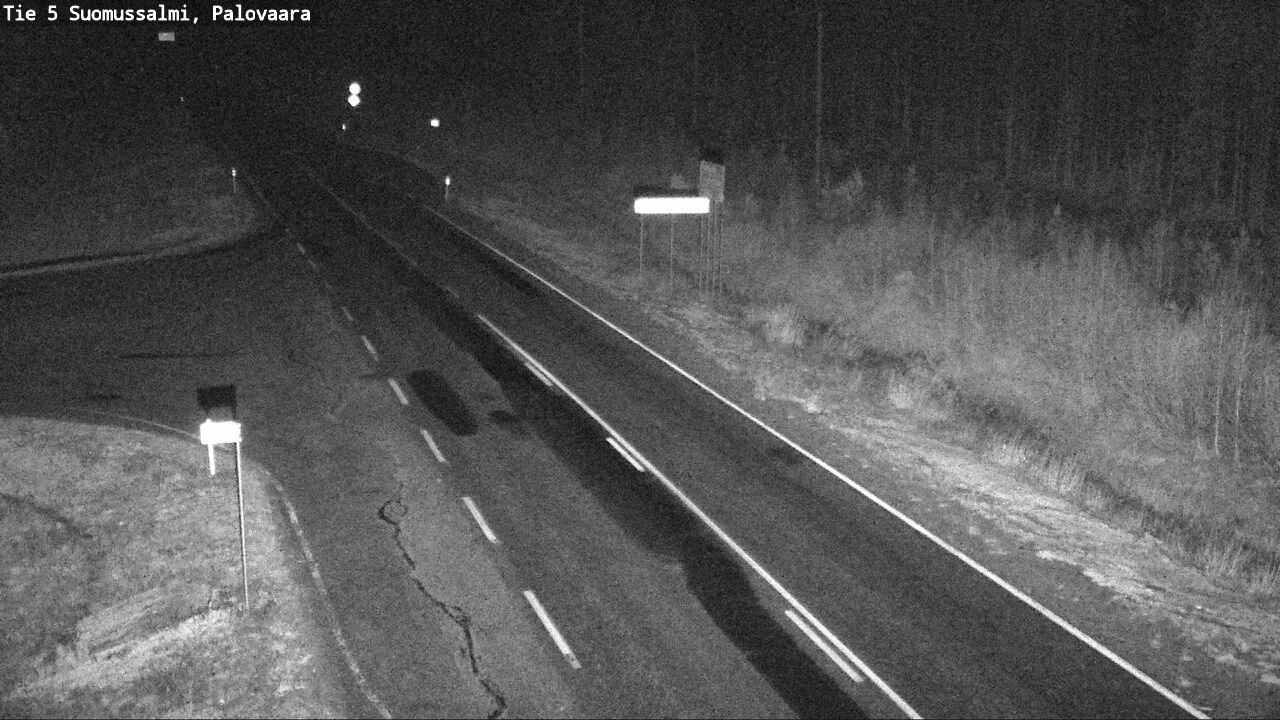 Kelikamerat Kuva Tie 5 Suomussalmi, Palovaara, Suomussalmi, Kainuu