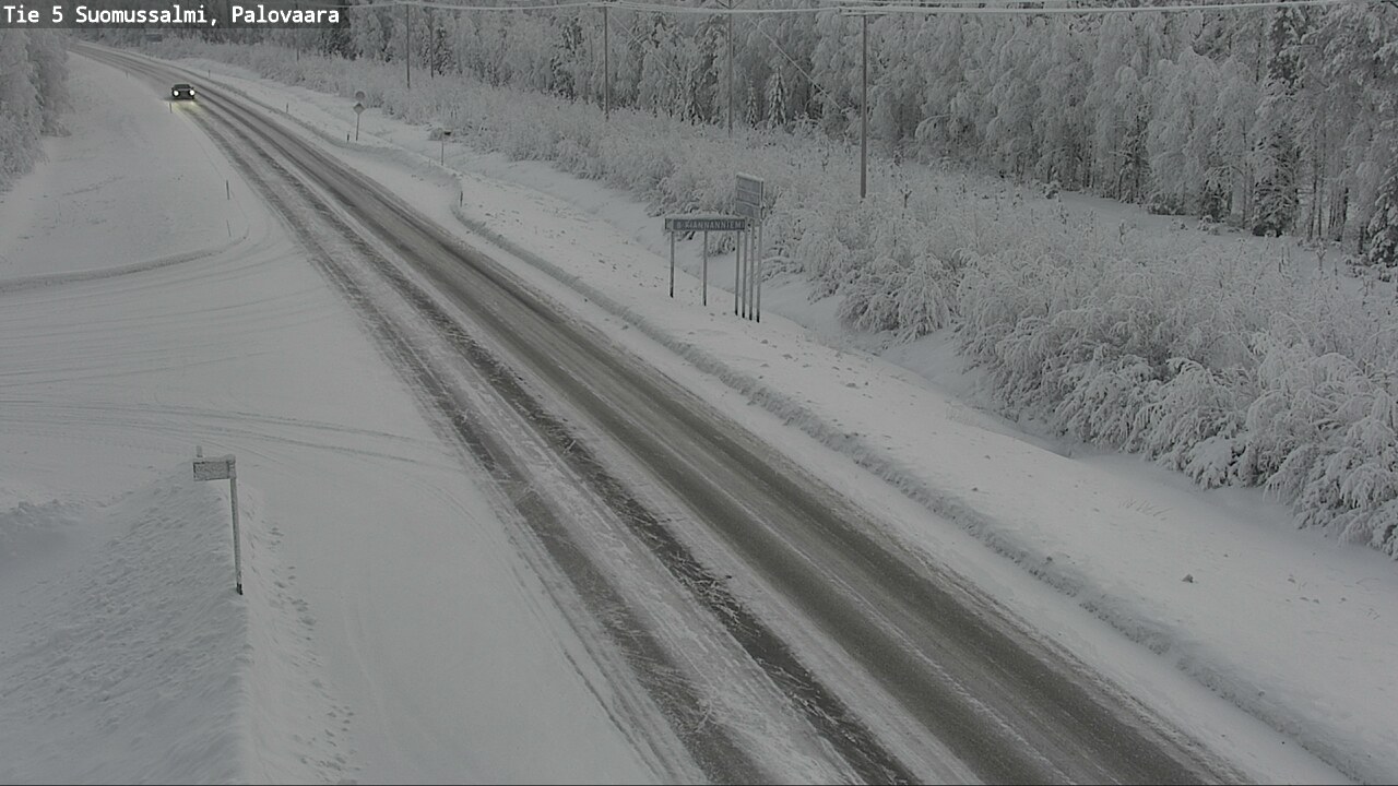 Kelikamerat Kuva Tie 5 Suomussalmi, Palovaara, Suomussalmi, Kainuu