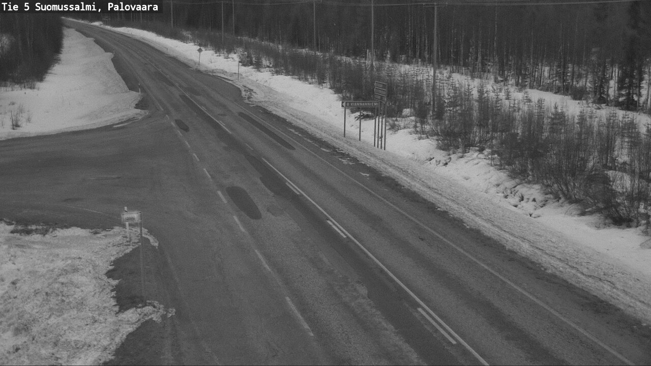 Kelikamerat Kuva Tie 5 Suomussalmi, Palovaara, Suomussalmi, Kainuu