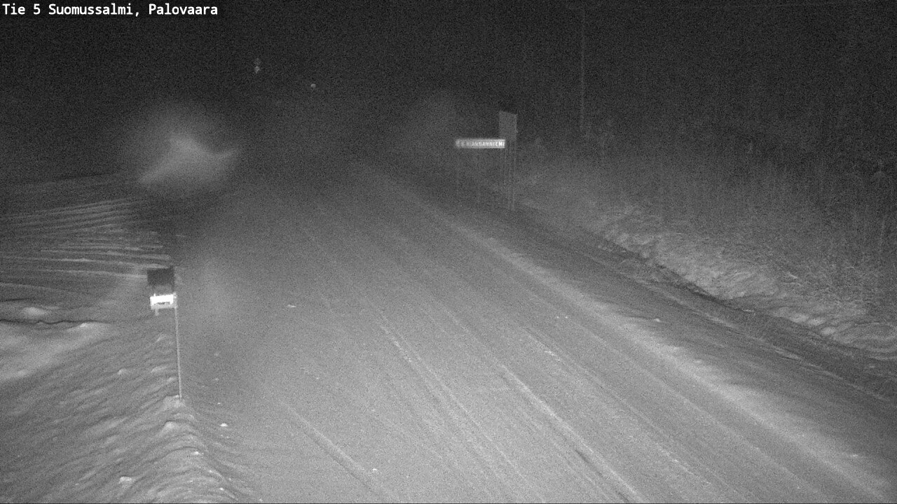 Weather Camera Image Road 5 Suomussalmi, Palovaara, Suomussalmi, Kainuu