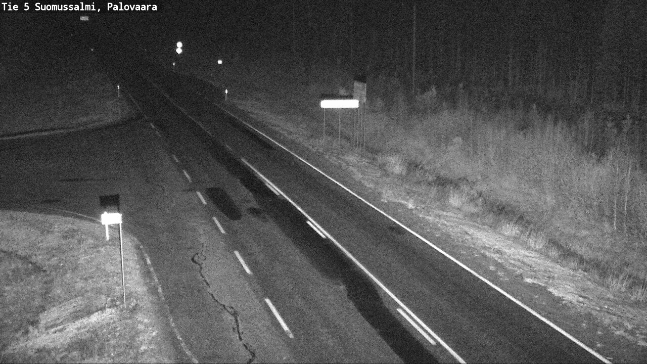 Kelikamerat Kuva Tie 5 Suomussalmi, Palovaara, Suomussalmi, Kainuu