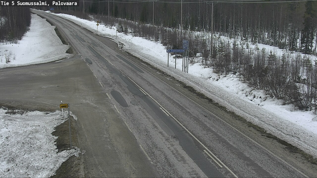 Kelikamerat Kuva Tie 5 Suomussalmi, Palovaara, Suomussalmi, Kainuu