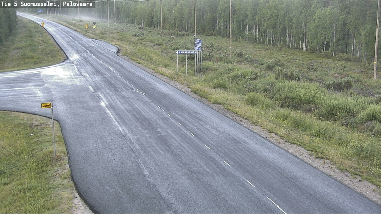 Kelikamerat Kuva Tie 5 Suomussalmi, Palovaara, Suomussalmi, Kainuu