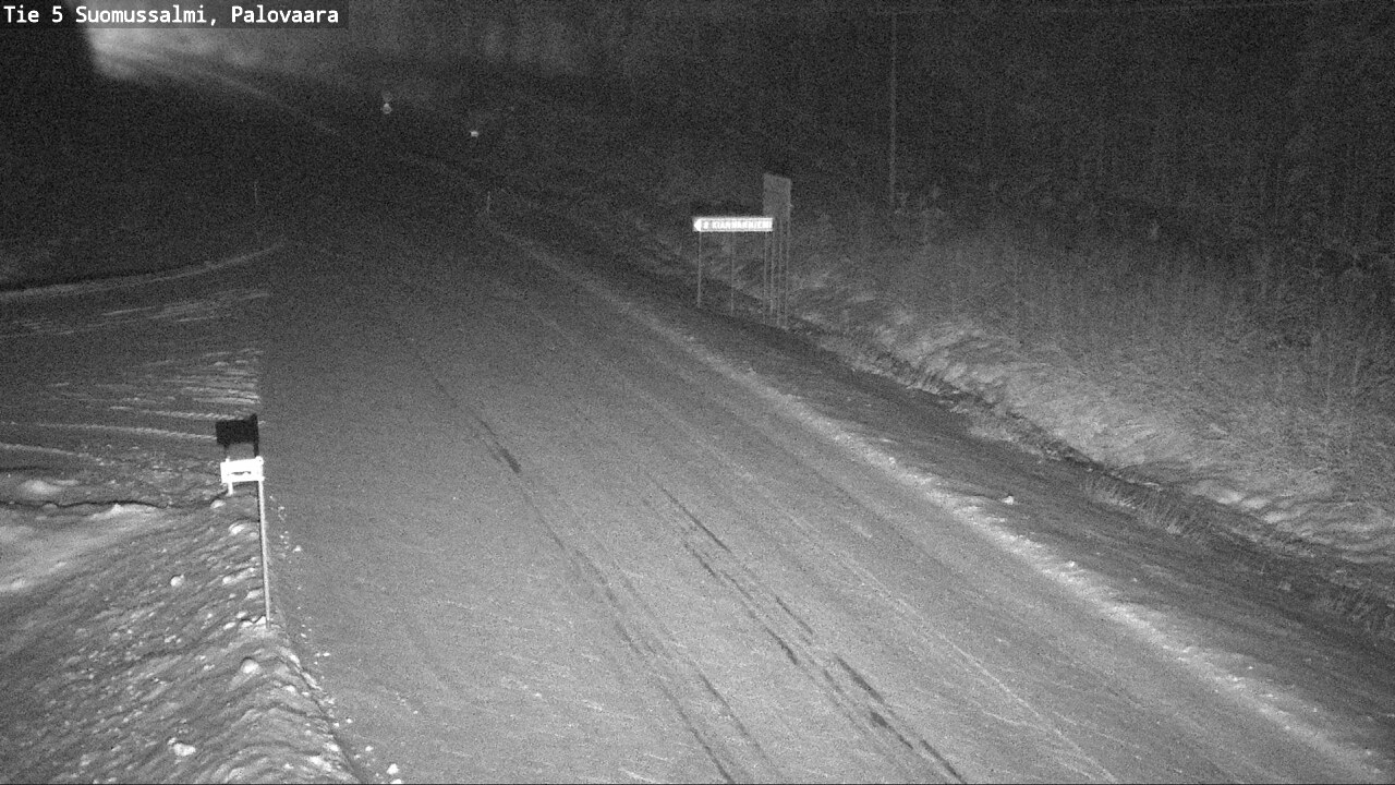 Kelikamerat Kuva Tie 5 Suomussalmi, Palovaara, Suomussalmi, Kainuu