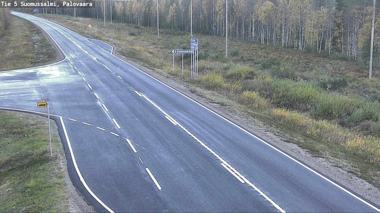 Kelikamerat Kuva Tie 5 Suomussalmi, Palovaara, Suomussalmi, Kainuu