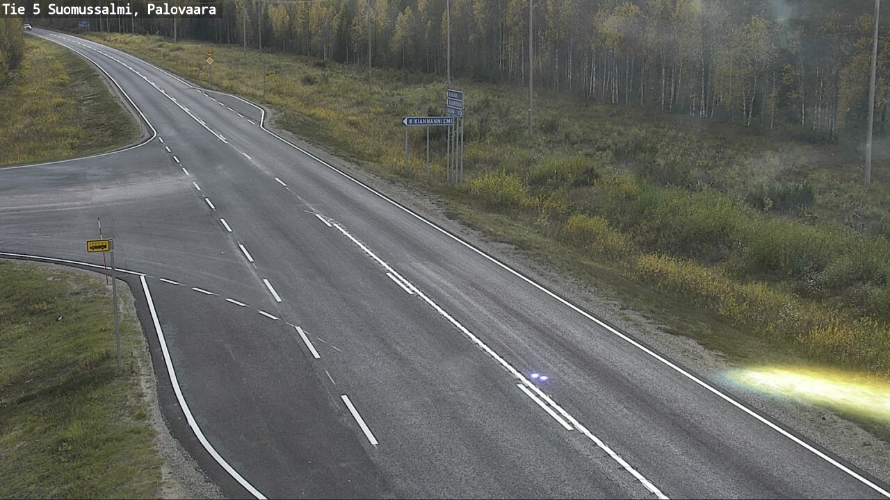 Kelikamerat Kuva Tie 5 Suomussalmi, Palovaara, Suomussalmi, Kainuu