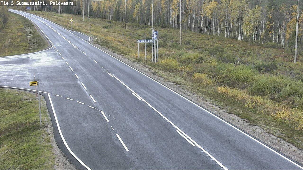 Kelikamerat Kuva Tie 5 Suomussalmi, Palovaara, Suomussalmi, Kainuu