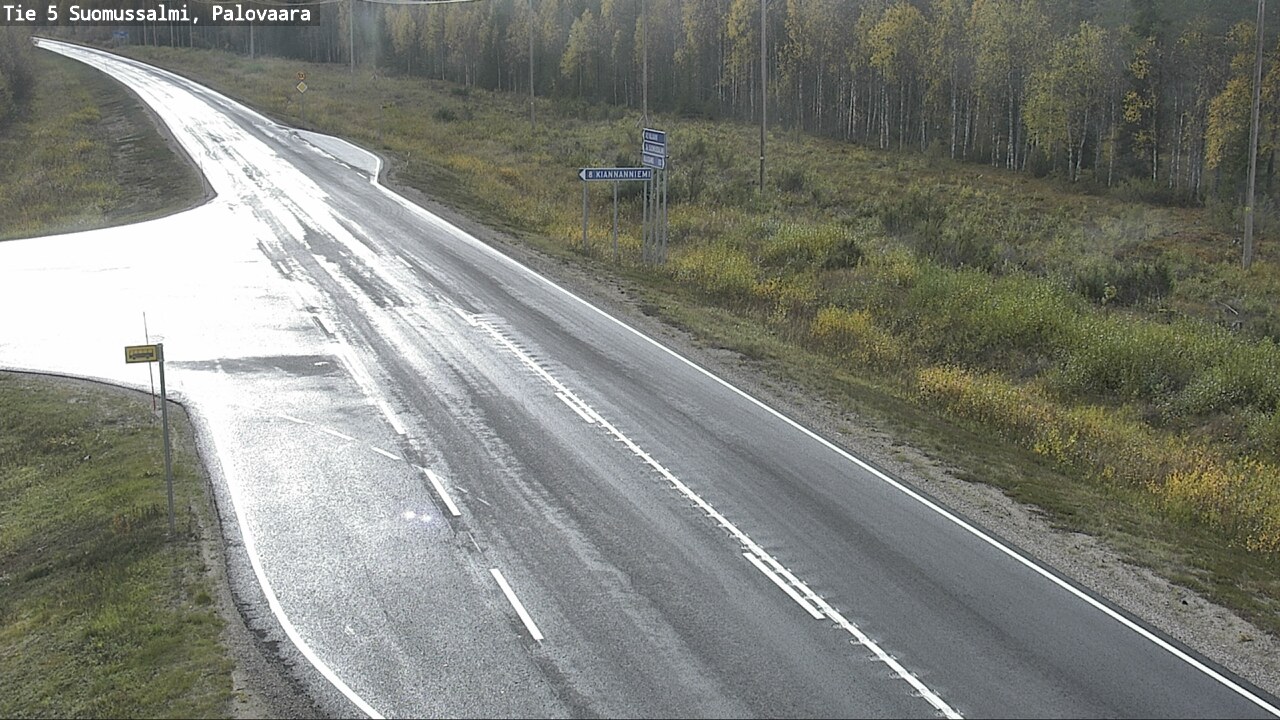Kelikamerat Kuva Tie 5 Suomussalmi, Palovaara, Suomussalmi, Kainuu