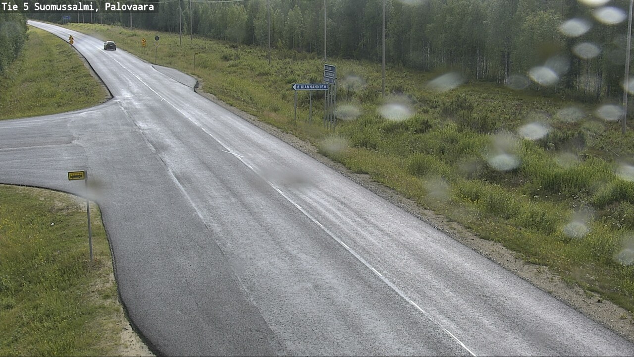 Kelikamerat Kuva Tie 5 Suomussalmi, Palovaara, Suomussalmi, Kainuu