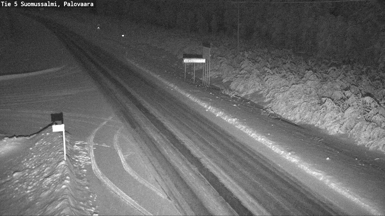 Kelikamerat Kuva Tie 5 Suomussalmi, Palovaara, Suomussalmi, Kainuu
