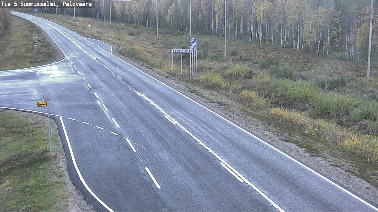 Kelikamerat Kuva Tie 5 Suomussalmi, Palovaara, Suomussalmi, Kainuu