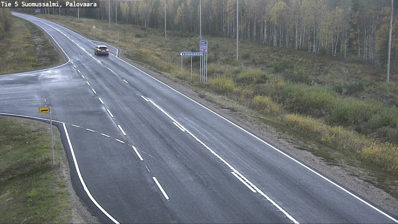 Kelikamerat Kuva Tie 5 Suomussalmi, Palovaara, Suomussalmi, Kainuu