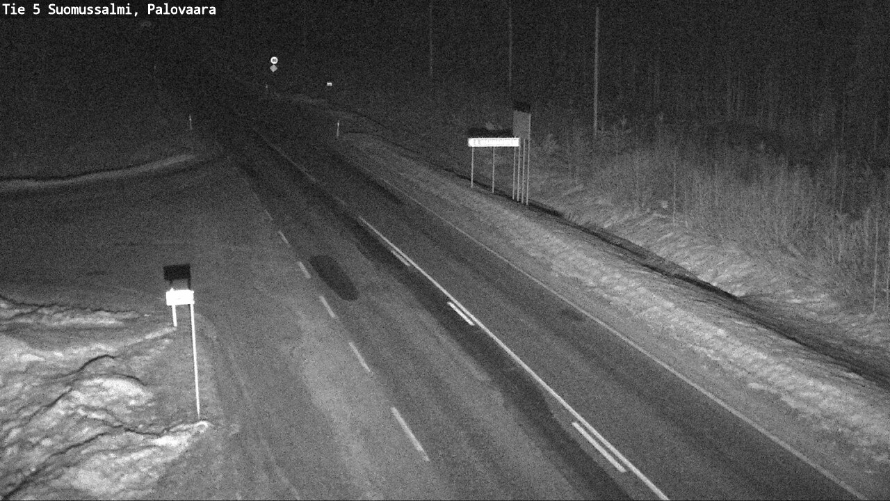 Kelikamerat Kuva Tie 5 Suomussalmi, Palovaara, Suomussalmi, Kainuu