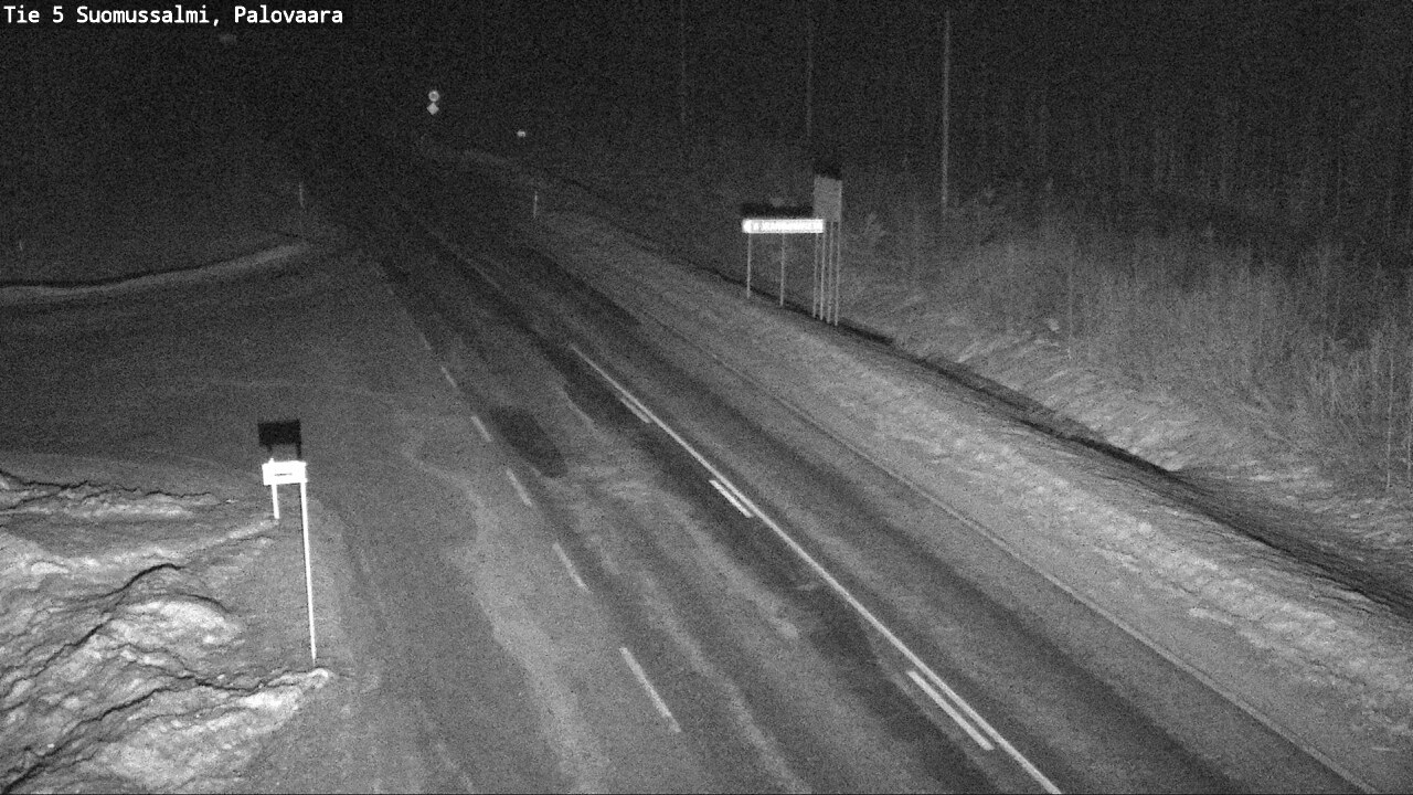 Kelikamerat Kuva Tie 5 Suomussalmi, Palovaara, Suomussalmi, Kainuu