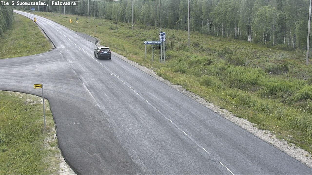 Kelikamerat Kuva Tie 5 Suomussalmi, Palovaara, Suomussalmi, Kainuu