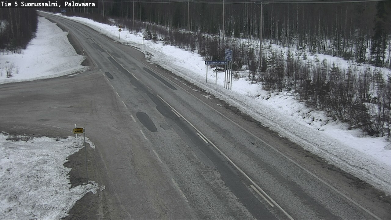 Kelikamerat Kuva Tie 5 Suomussalmi, Palovaara, Suomussalmi, Kainuu