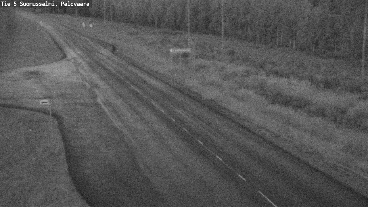 Kelikamerat Kuva Tie 5 Suomussalmi, Palovaara, Suomussalmi, Kainuu