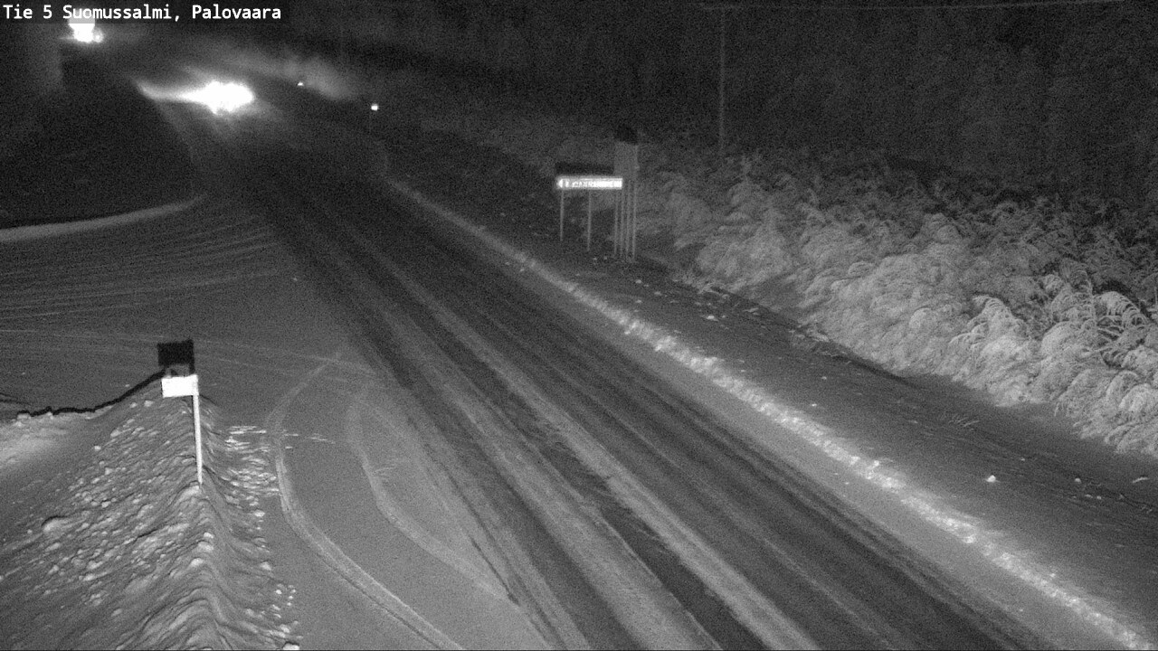 Kelikamerat Kuva Tie 5 Suomussalmi, Palovaara, Suomussalmi, Kainuu