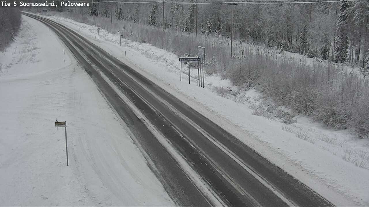 Kelikamerat Kuva Tie 5 Suomussalmi, Palovaara, Suomussalmi, Kainuu