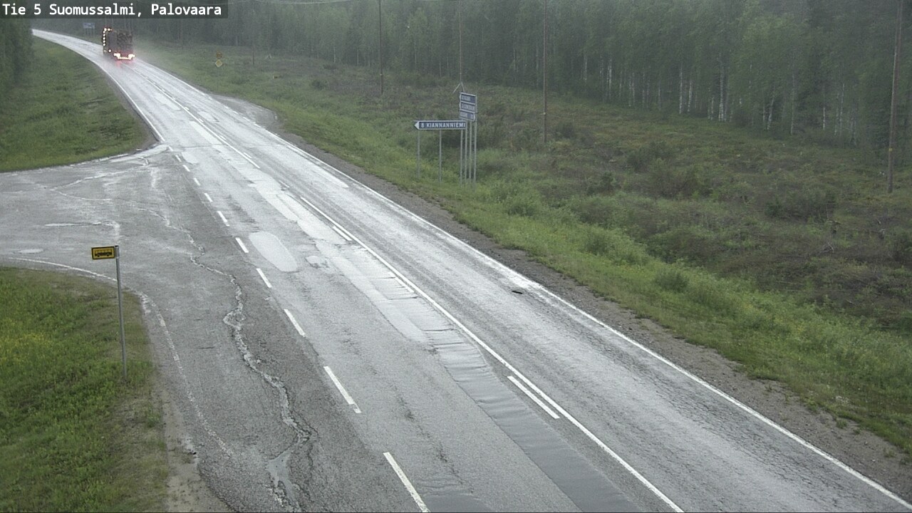 Kelikamerat Kuva Tie 5 Suomussalmi, Palovaara, Suomussalmi, Kainuu