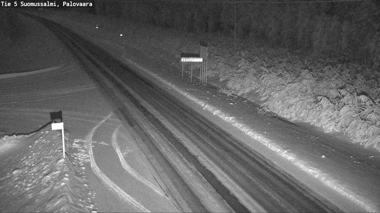 Kelikamerat Kuva Tie 5 Suomussalmi, Palovaara, Suomussalmi, Kainuu