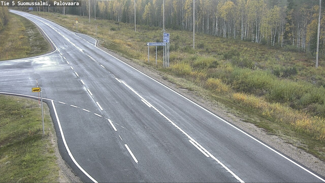 Kelikamerat Kuva Tie 5 Suomussalmi, Palovaara, Suomussalmi, Kainuu