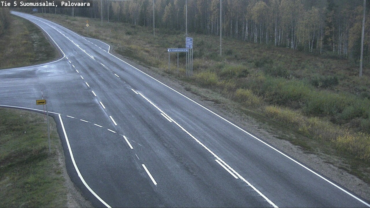 Kelikamerat Kuva Tie 5 Suomussalmi, Palovaara, Suomussalmi, Kainuu