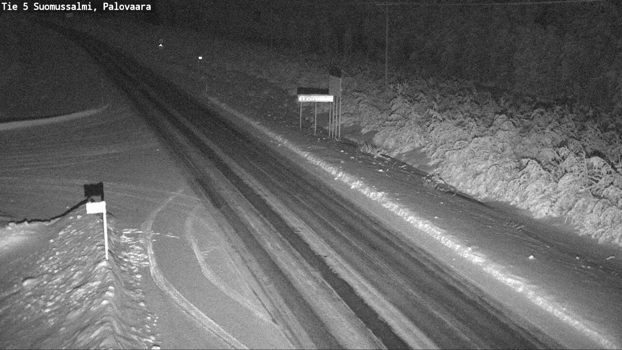 Kelikamerat Kuva Tie 5 Suomussalmi, Palovaara, Suomussalmi, Kainuu
