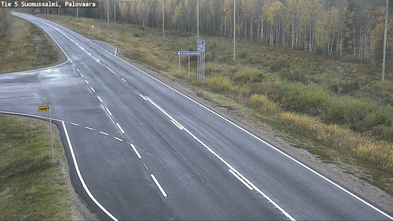 Kelikamerat Kuva Tie 5 Suomussalmi, Palovaara, Suomussalmi, Kainuu