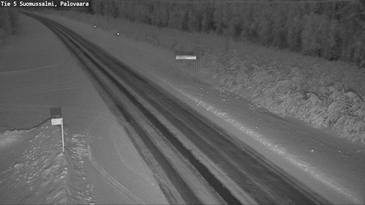 Kelikamerat Kuva Tie 5 Suomussalmi, Palovaara, Suomussalmi, Kainuu