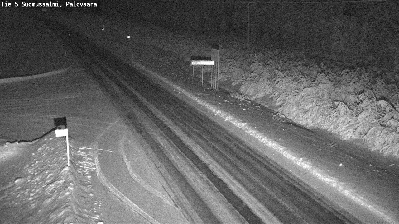 Kelikamerat Kuva Tie 5 Suomussalmi, Palovaara, Suomussalmi, Kainuu