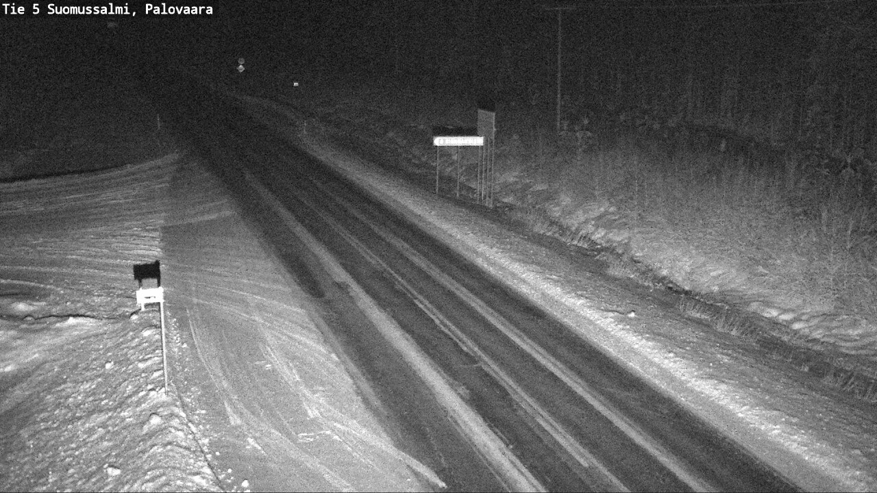 Kelikamerat Kuva Tie 5 Suomussalmi, Palovaara, Suomussalmi, Kainuu