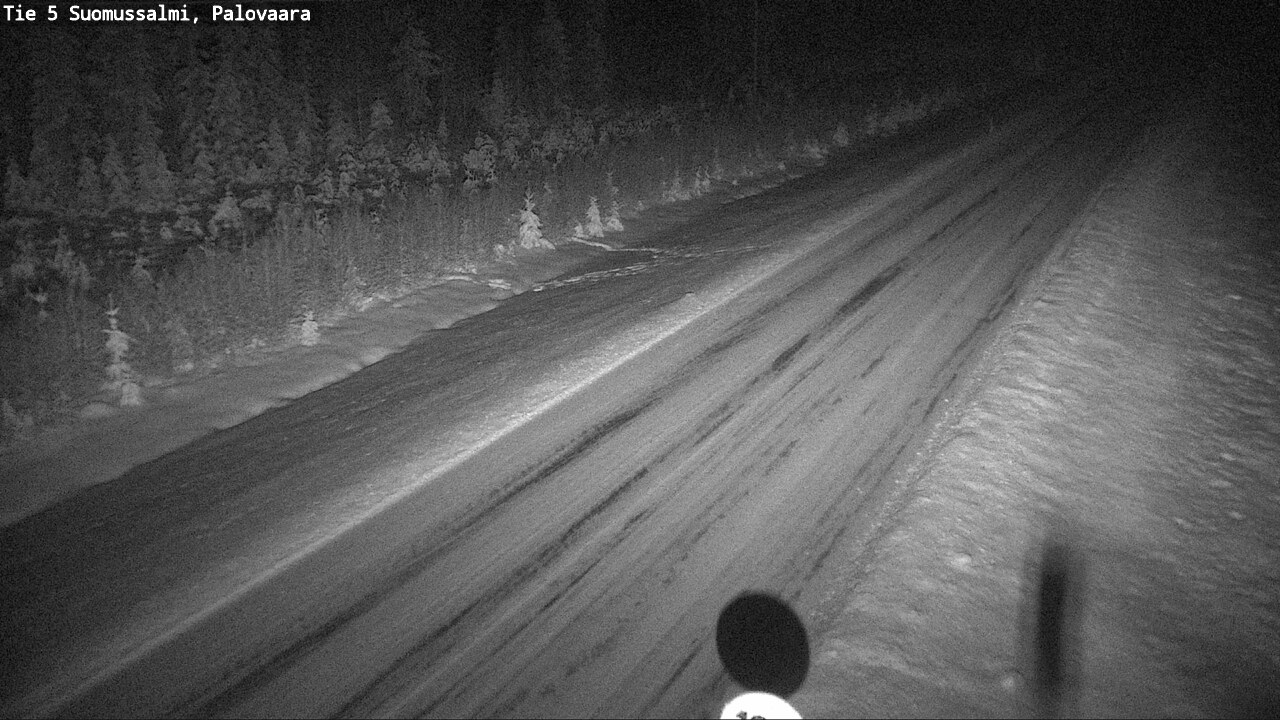 Weather Camera Image Road 5 Suomussalmi, Palovaara, Suomussalmi, Kainuu