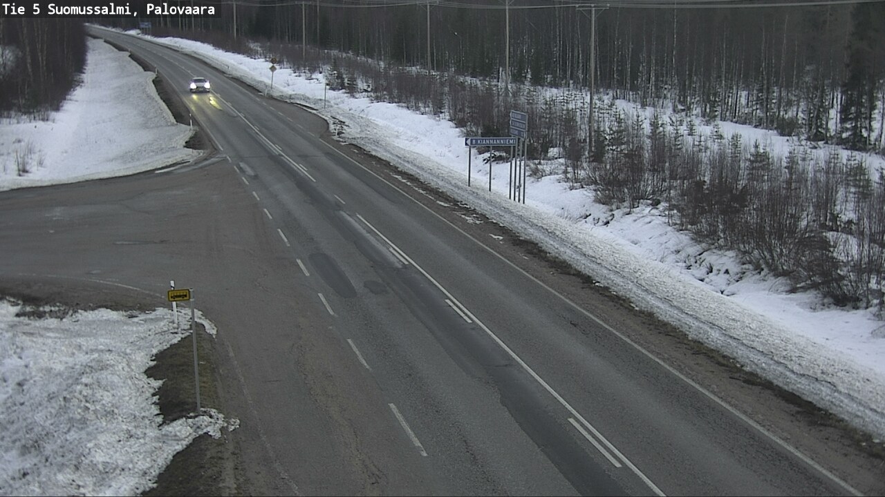 Kelikamerat Kuva Tie 5 Suomussalmi, Palovaara, Suomussalmi, Kainuu