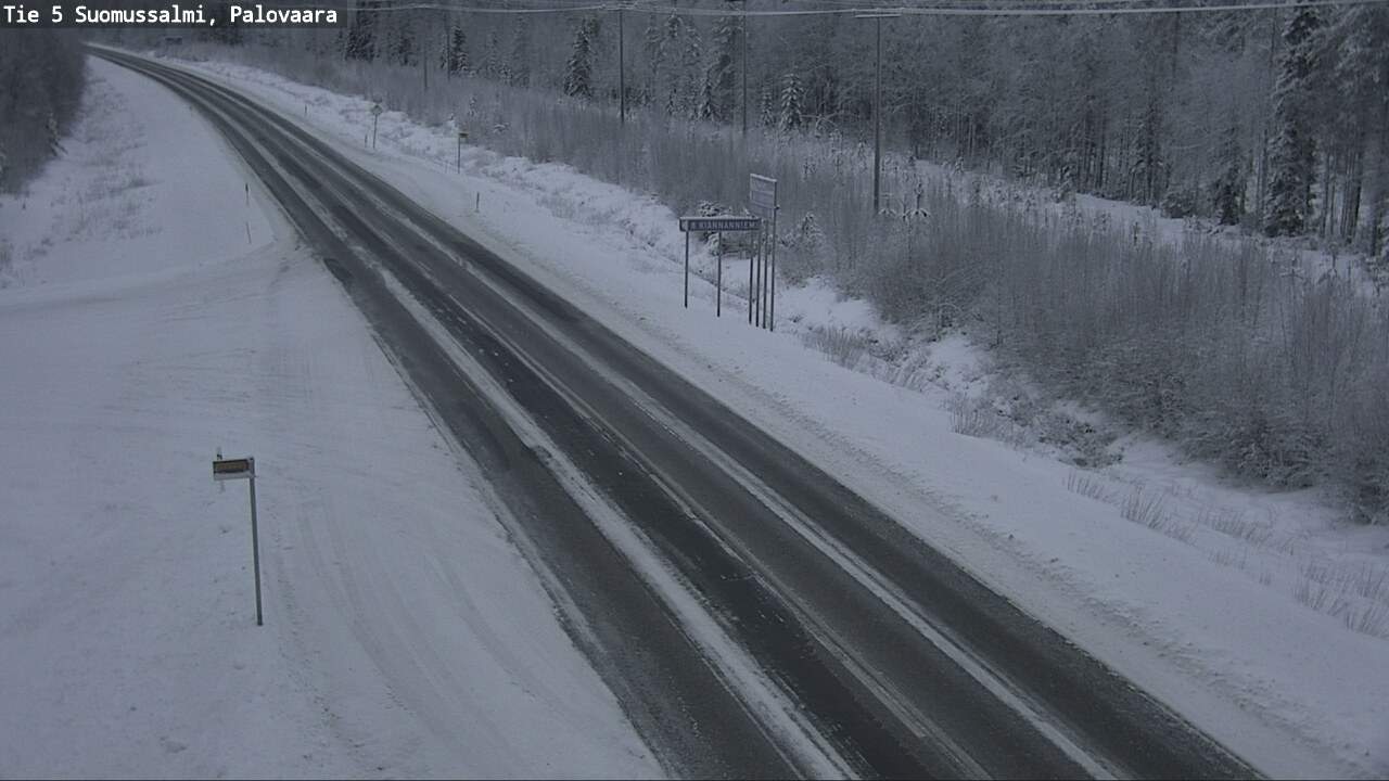 Kelikamerat Kuva Tie 5 Suomussalmi, Palovaara, Suomussalmi, Kainuu