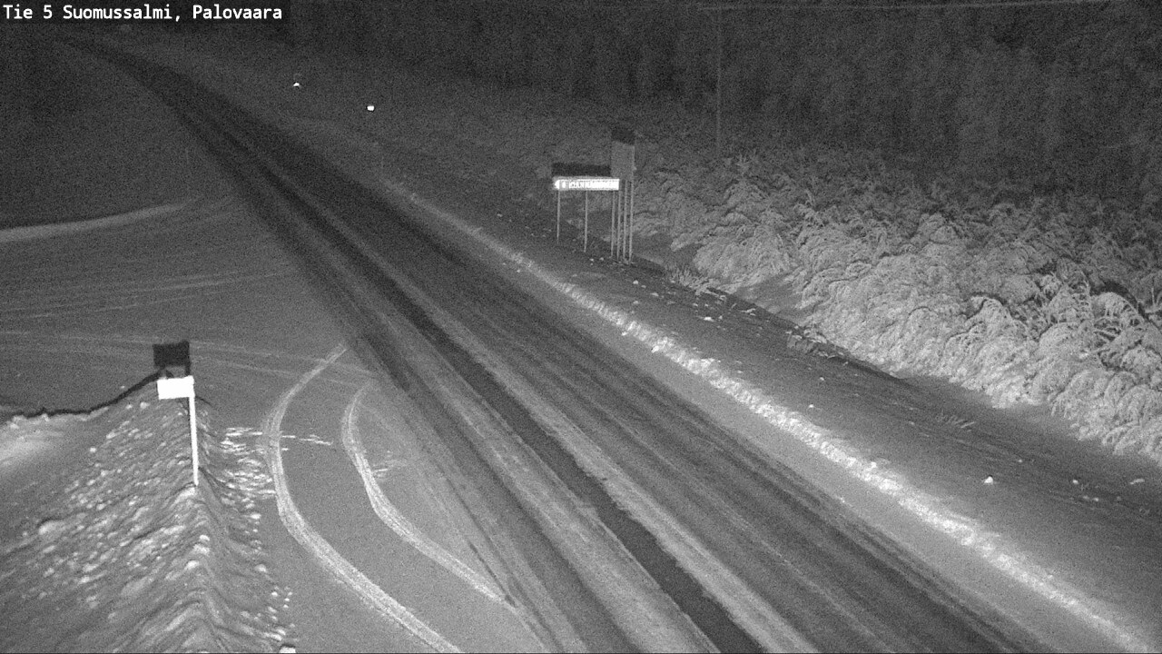 Kelikamerat Kuva Tie 5 Suomussalmi, Palovaara, Suomussalmi, Kainuu