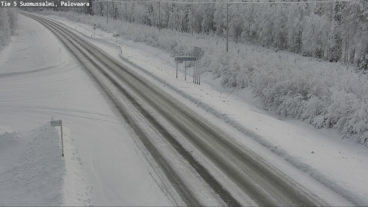 Kelikamerat Kuva Tie 5 Suomussalmi, Palovaara, Suomussalmi, Kainuu