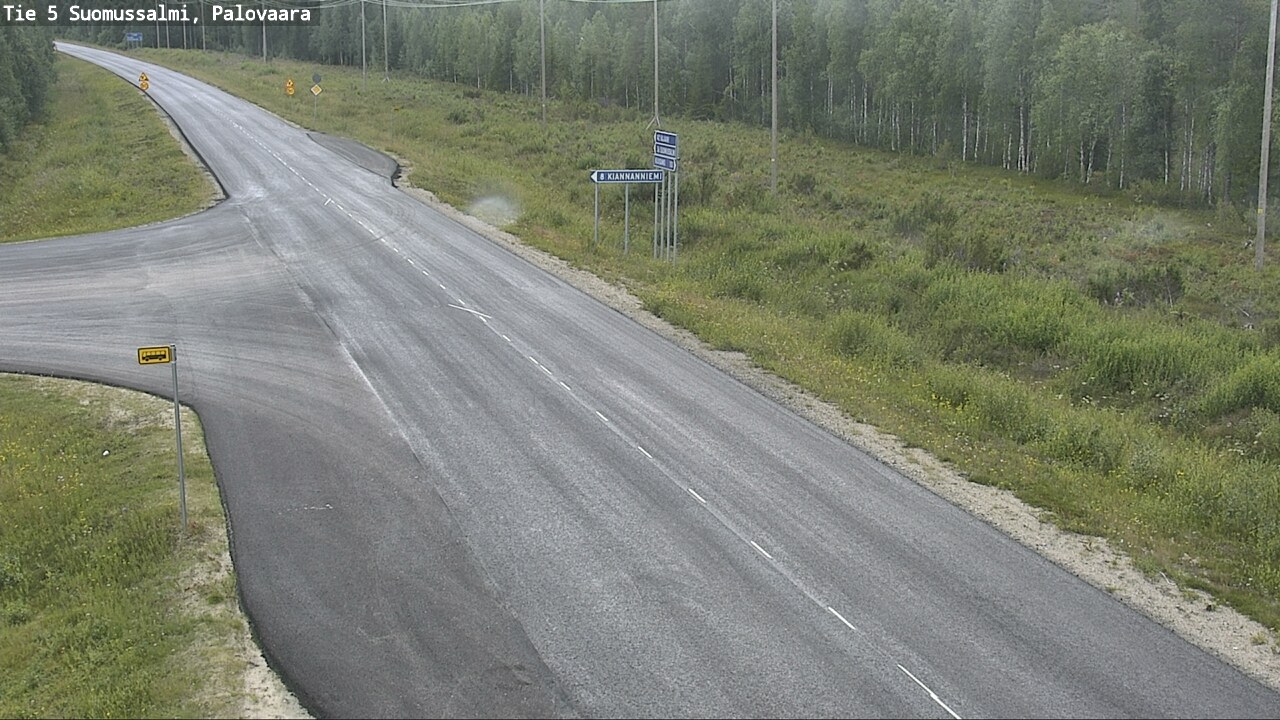Kelikamerat Kuva Tie 5 Suomussalmi, Palovaara, Suomussalmi, Kainuu