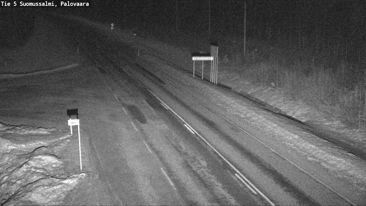 Kelikamerat Kuva Tie 5 Suomussalmi, Palovaara, Suomussalmi, Kainuu