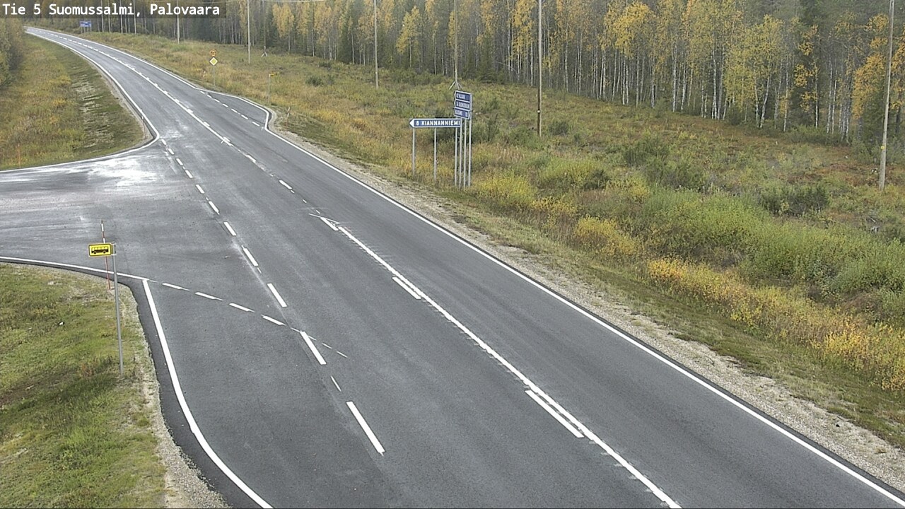 Kelikamerat Kuva Tie 5 Suomussalmi, Palovaara, Suomussalmi, Kainuu