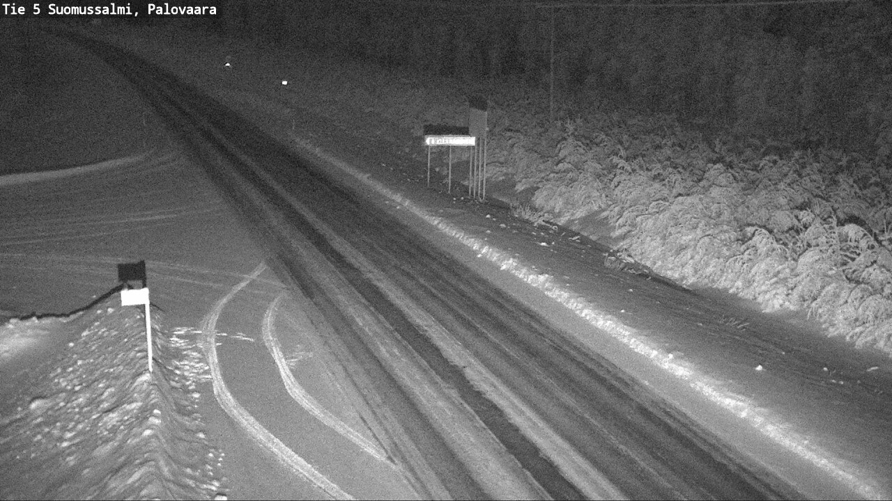 Kelikamerat Kuva Tie 5 Suomussalmi, Palovaara, Suomussalmi, Kainuu
