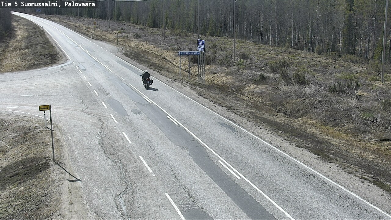 Kelikamerat Kuva Tie 5 Suomussalmi, Palovaara, Suomussalmi, Kainuu