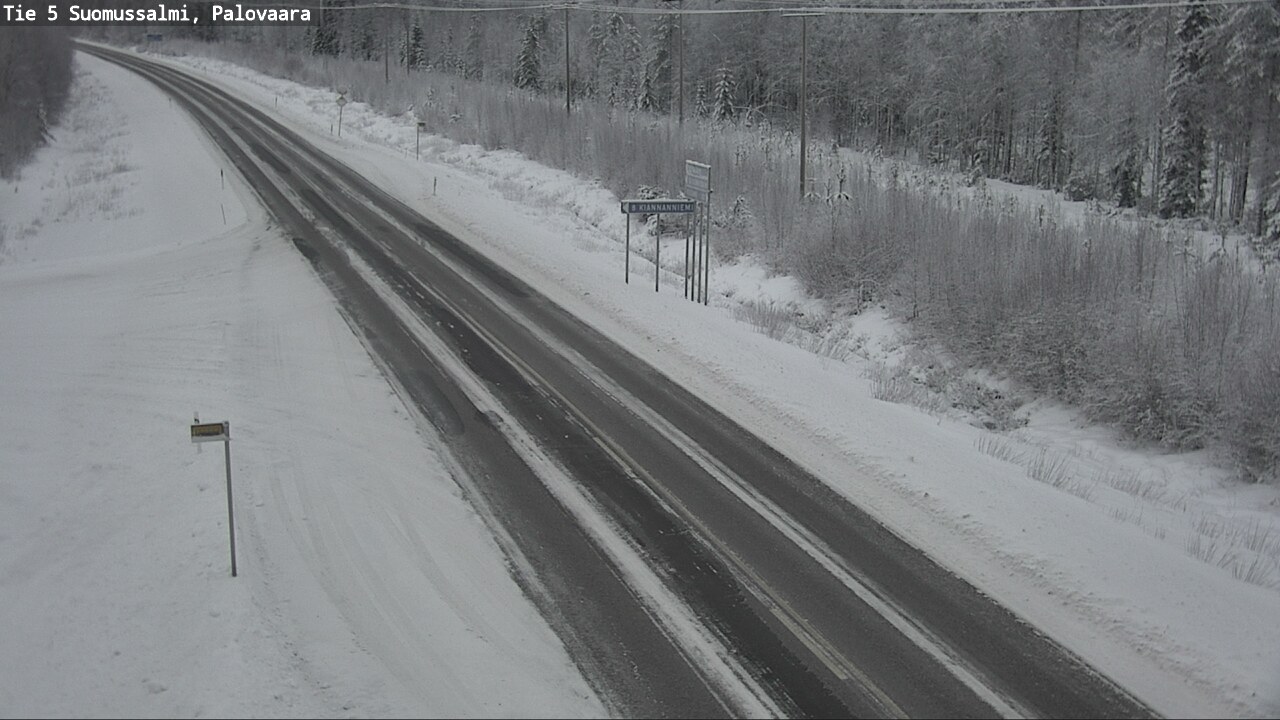 Kelikamerat Kuva Tie 5 Suomussalmi, Palovaara, Suomussalmi, Kainuu