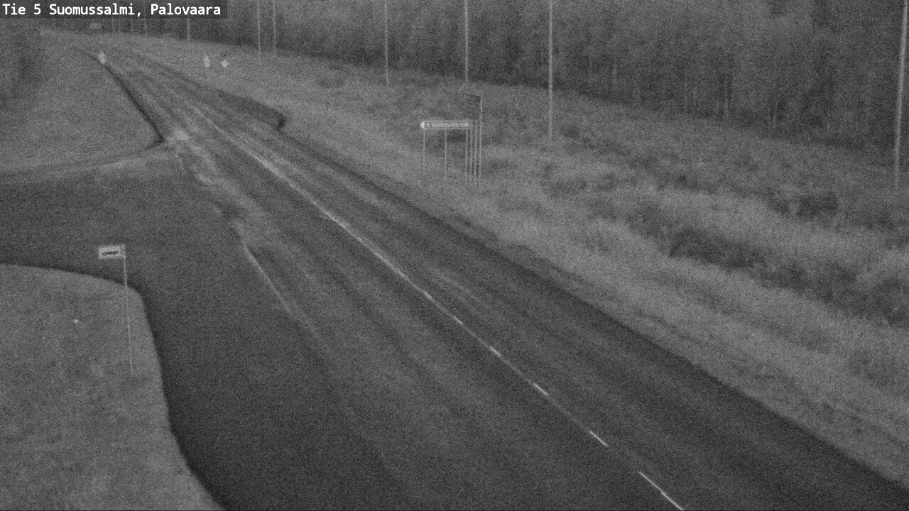 Kelikamerat Kuva Tie 5 Suomussalmi, Palovaara, Suomussalmi, Kainuu