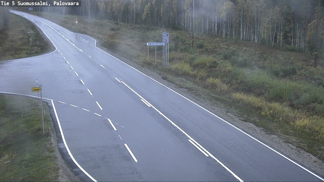 Kelikamerat Kuva Tie 5 Suomussalmi, Palovaara, Suomussalmi, Kainuu